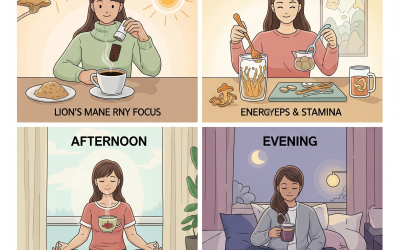 4 Routines Bien-Être au Quotidien avec les Champignons Fonctionnels