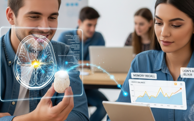 Lion’s Mane et la jeunesse du cerveau : champignons, mémoire et humeur chez les jeunes adultes