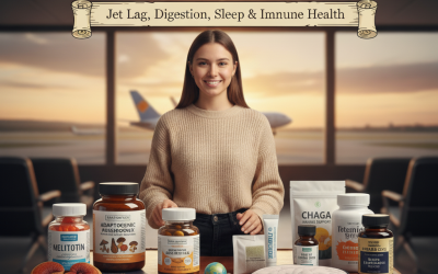 Les Meilleurs Compléments pour Voyager : Digestion, Sommeil, Immunité & Vitalité